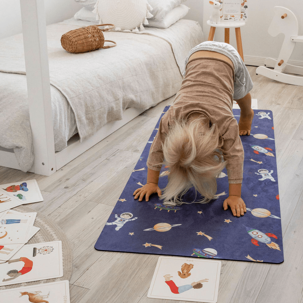 Kids Yoga Mat - Space Print