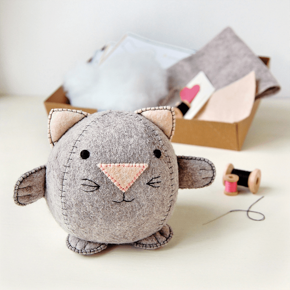 Kitten Felt Craft Kit, Shop Sweet Lulu