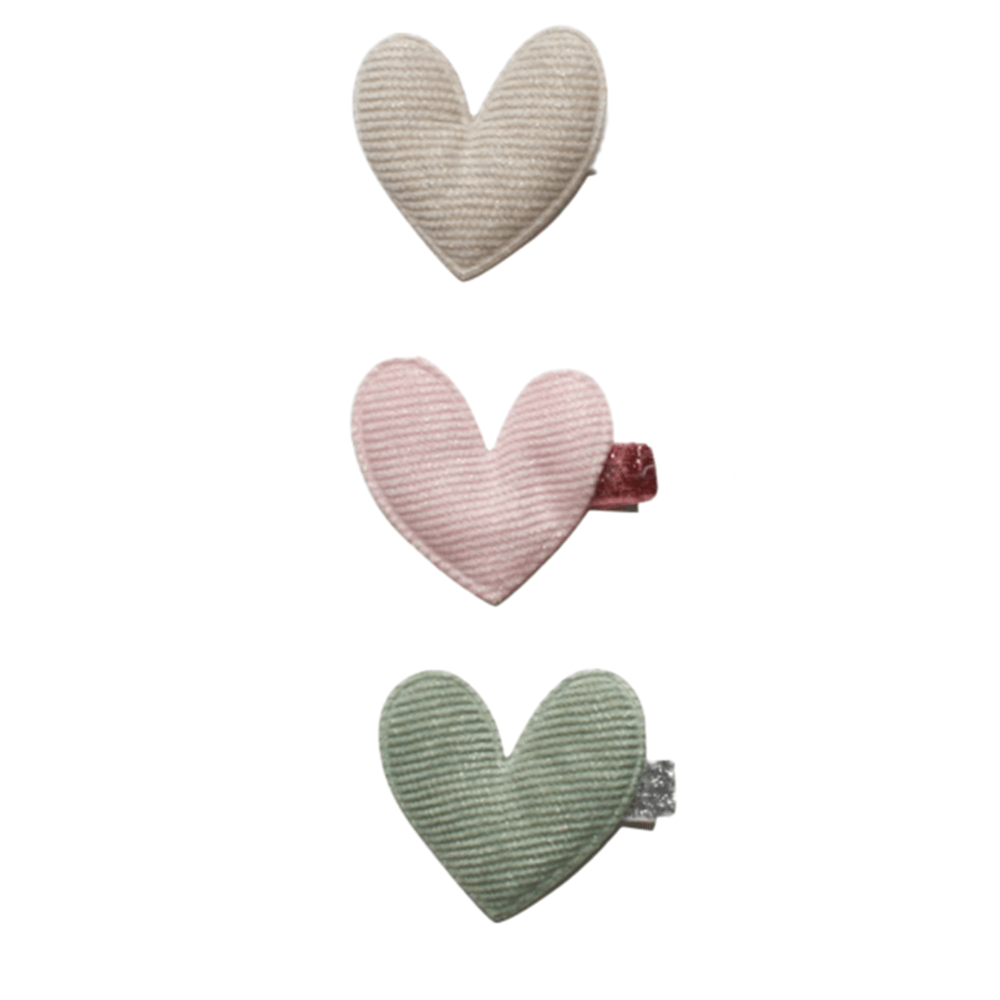 Knit Shimmering Heart Hair Clip - 3 Color Options, Shop Sweet Lulu