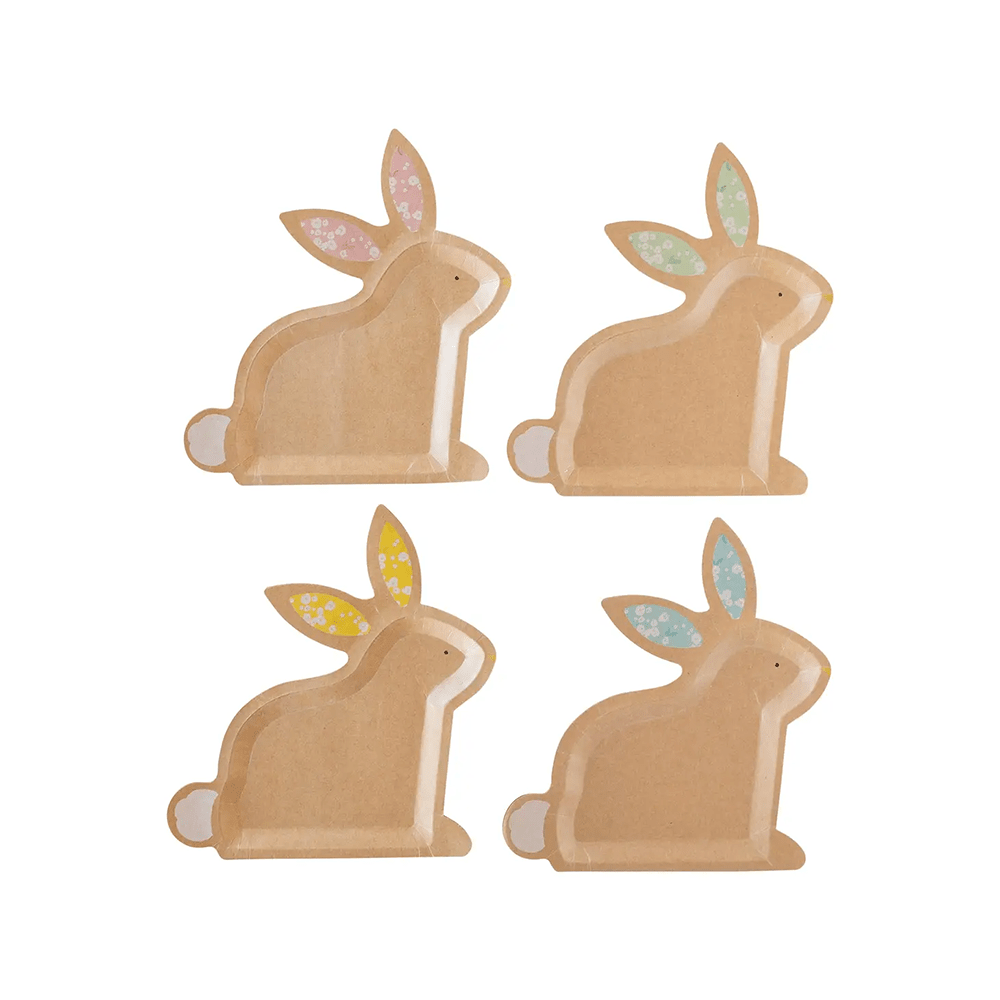 Kraft Bunny Plates, Shop Sweet Lulu