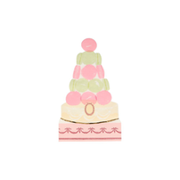 Ladurée Paris Macaron Pyramid Napkins, Shop Sweet Lulu