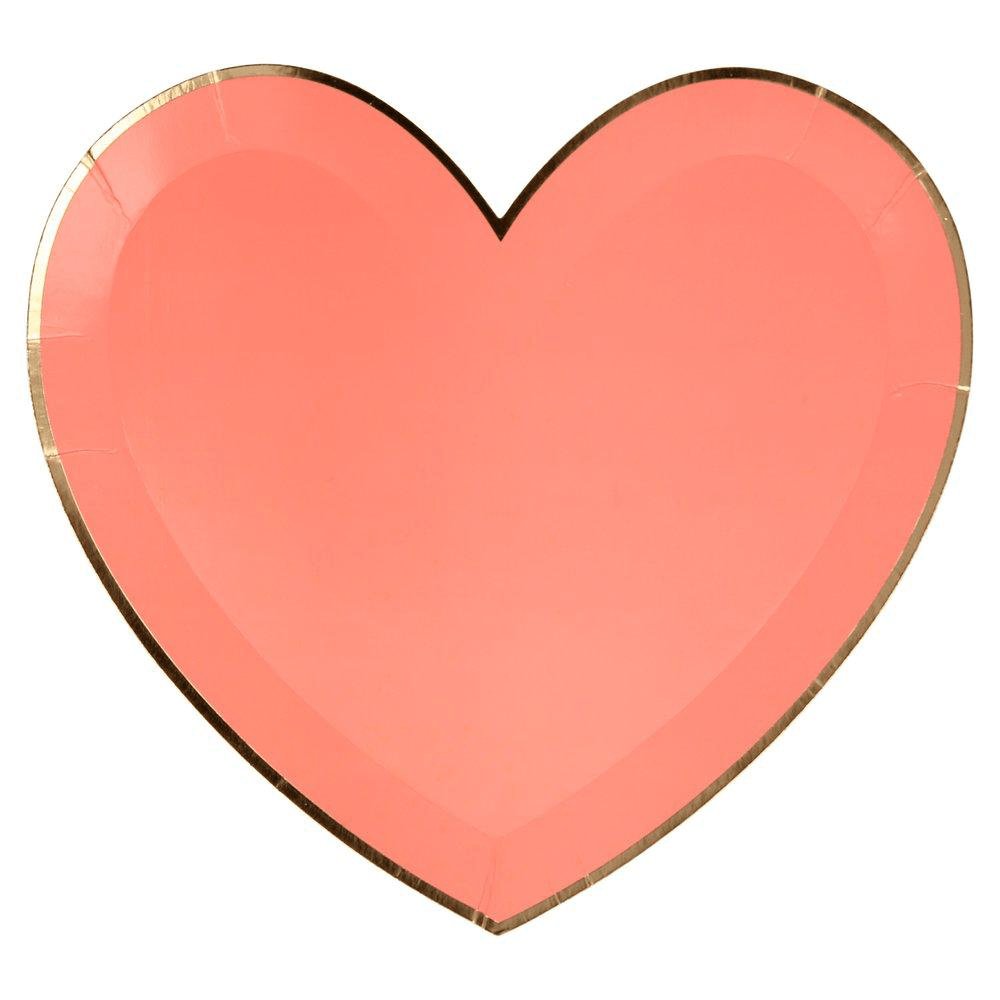 Large Heart Plates - Pink Hues, Shop Sweet Lulu