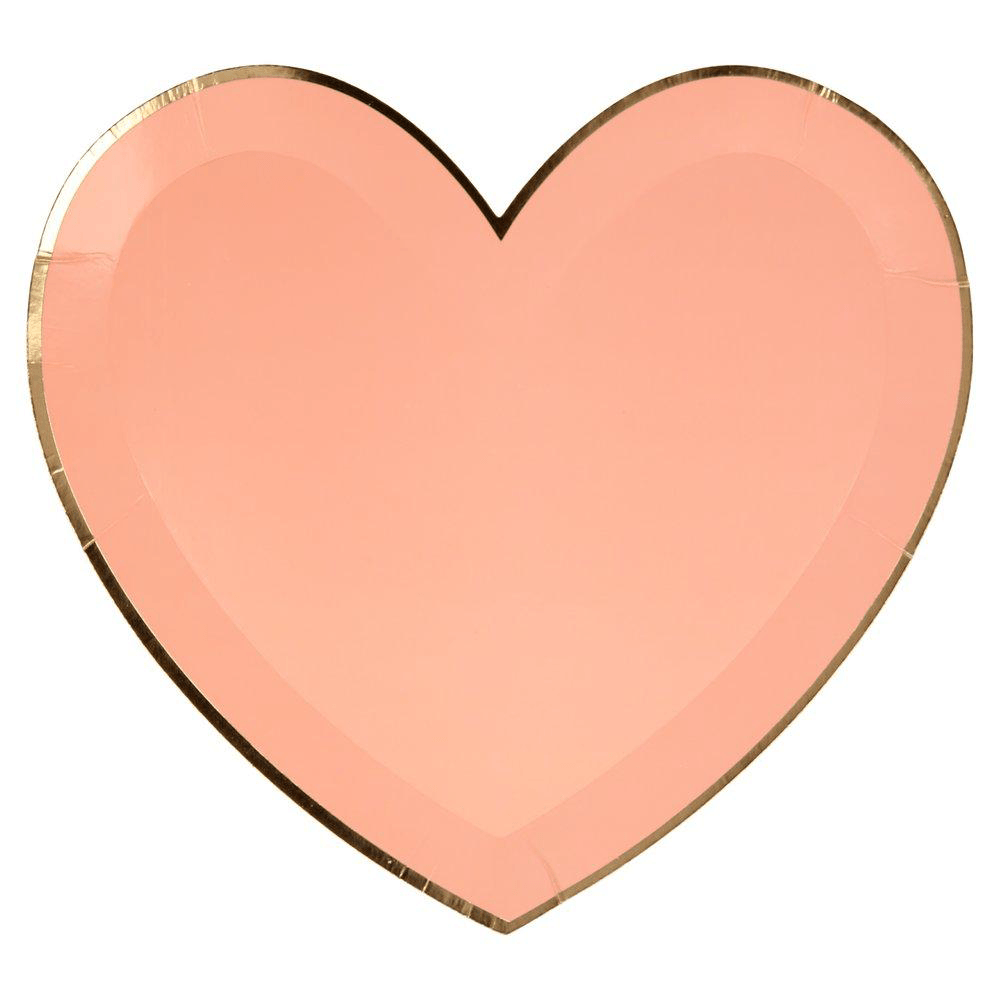 Large Heart Plates - Pink Hues, Shop Sweet Lulu