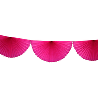 Large Tissue Bunting Garland - Cerise, Shop Sweet Lulu
