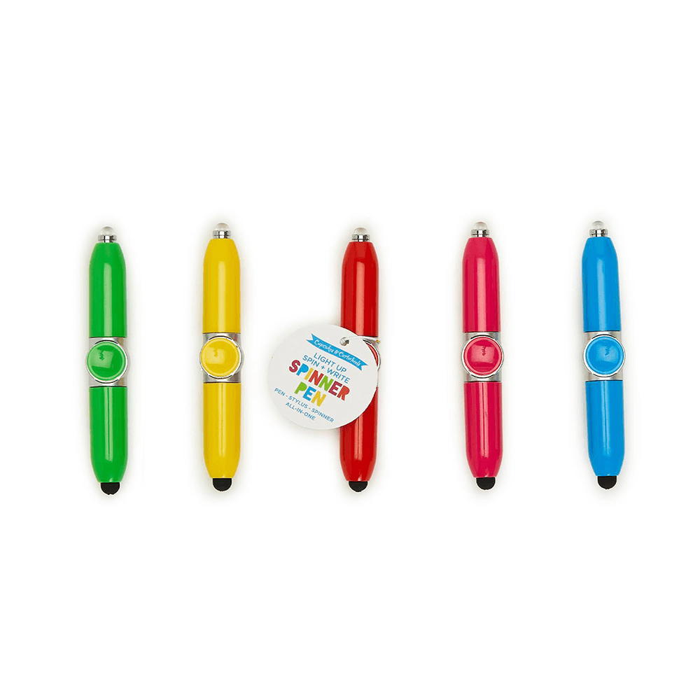 Light Up Stylus Spinner Pen - 5 Color Options, Shop Sweet Lulu