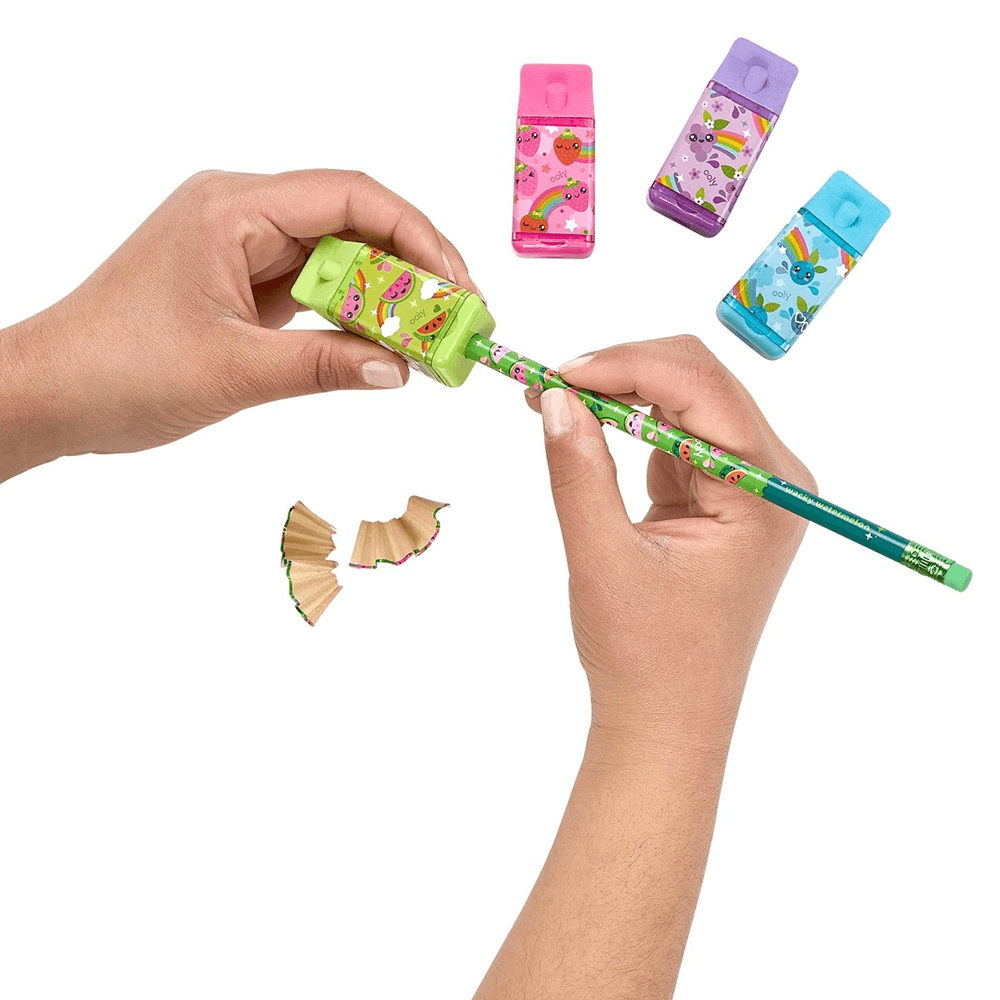 Lil' Juicy Box Scented Eraser & Pencil Sharpener - 4 Color Options, Shop Sweet Lulu