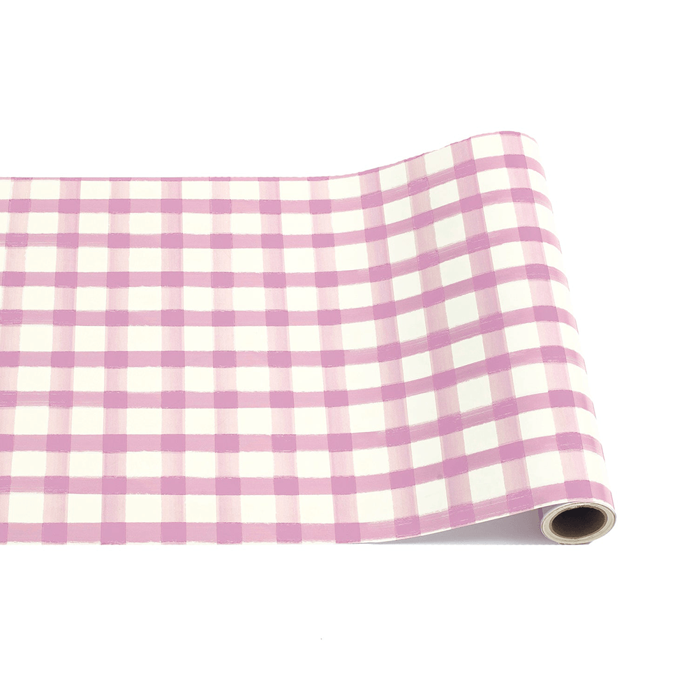 Lilac Painted Check Paper Runner, Shop Sweet Lulu