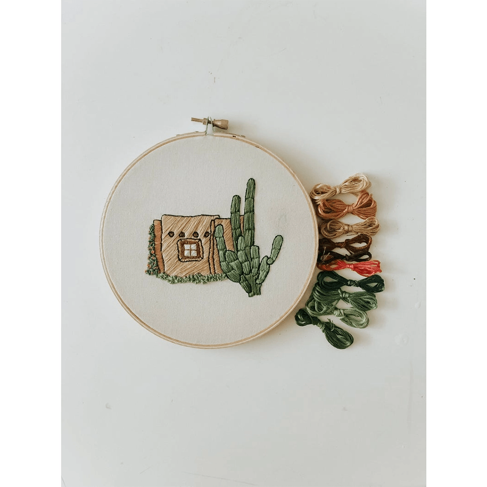 Little Adobe Embroidery Kit, Shop Sweet Lulu