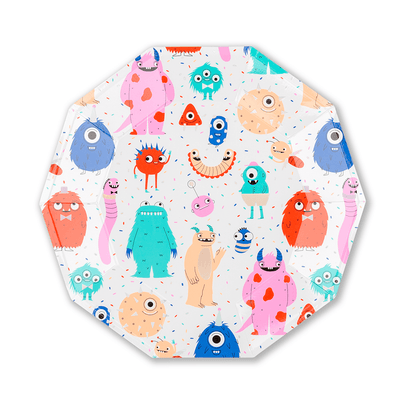 Little Monsters Large Plates, Shop Sweet Lulu