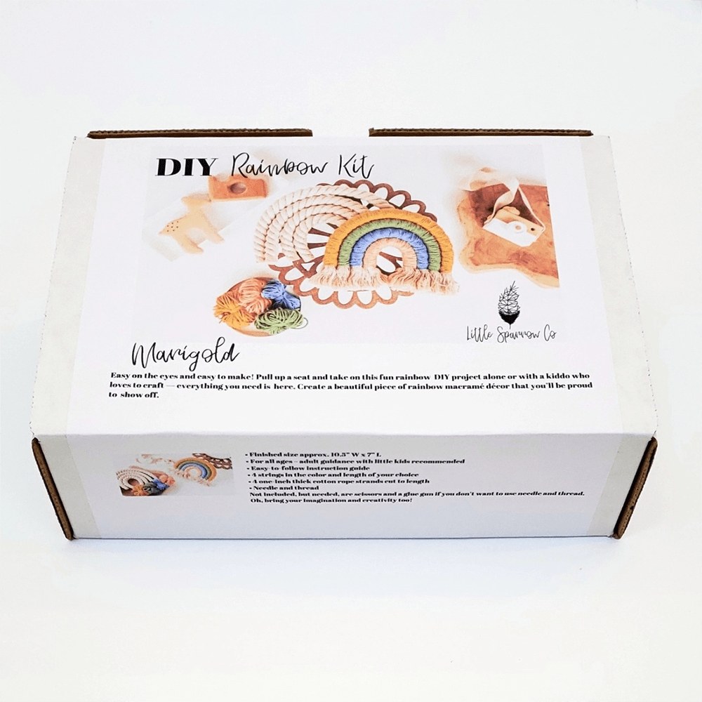 Little Rainbow Macramé Kit - Marigold – Shop Sweet Lulu