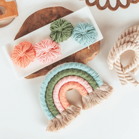 Little Rainbow Macramé Kit - Succulent, Shop Sweet Lulu
