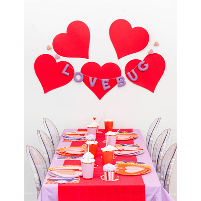 Love Bug Wool Felt Garland