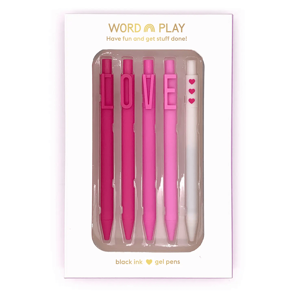 Love - Word Play Pen Set, Shop Sweet Lulu