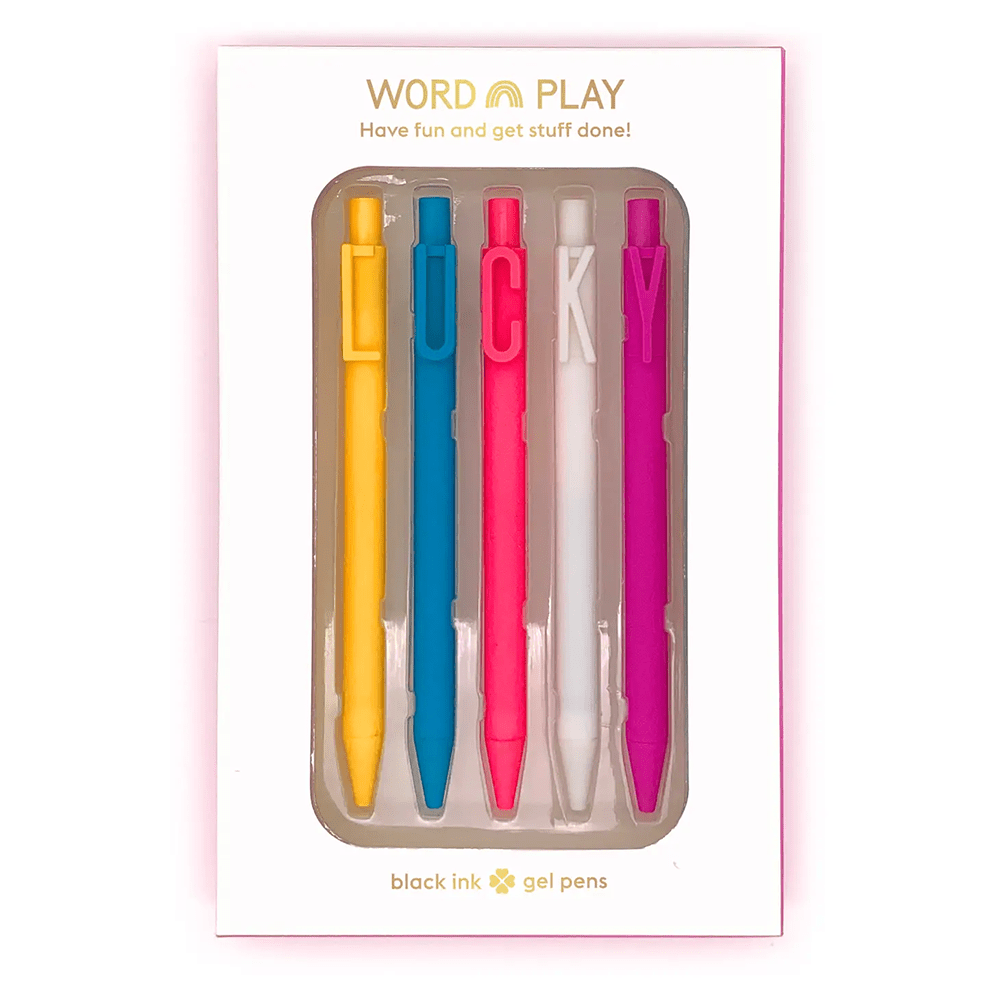 Lucky - Word Play Pen Set, Shop Sweet Lulu