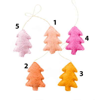 Magic Forest Wool Felt Ornament - 5 Color Options, Shop Sweet Lulu