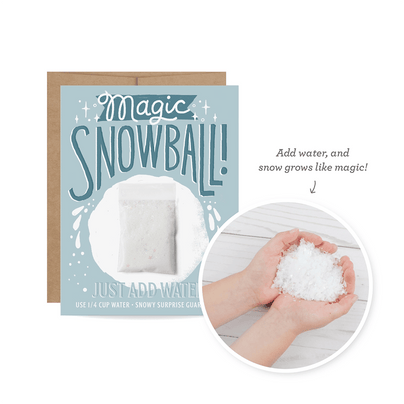 Magic Snowball Card, Shop Sweet Lulu