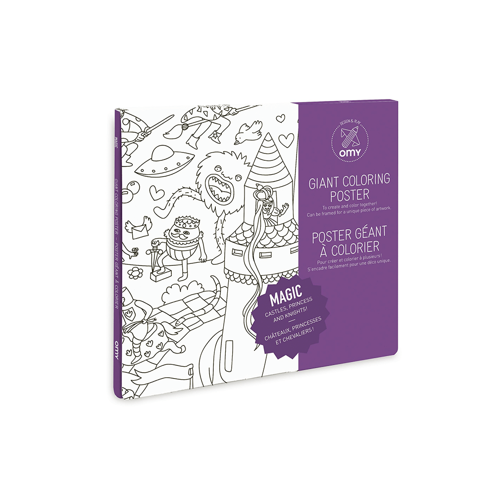 Magic Folded Coloring Posters, Shop Sweet Lulu