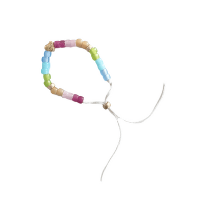 Malibu Sorbet Bracelet - Heart Charm, Shop Sweet Lulu