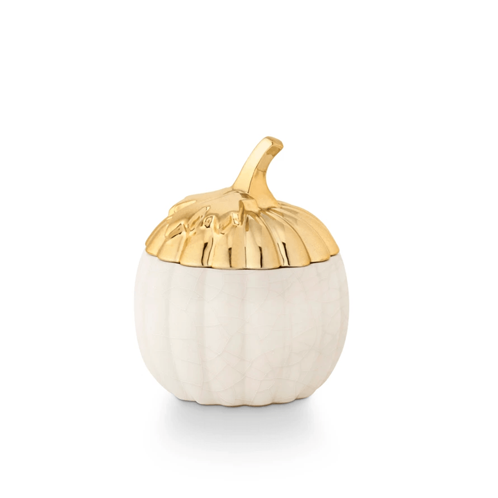 Marshmallow Maple Leaf Ceramic Pumpkin Candle, Shop Sweet Lulu