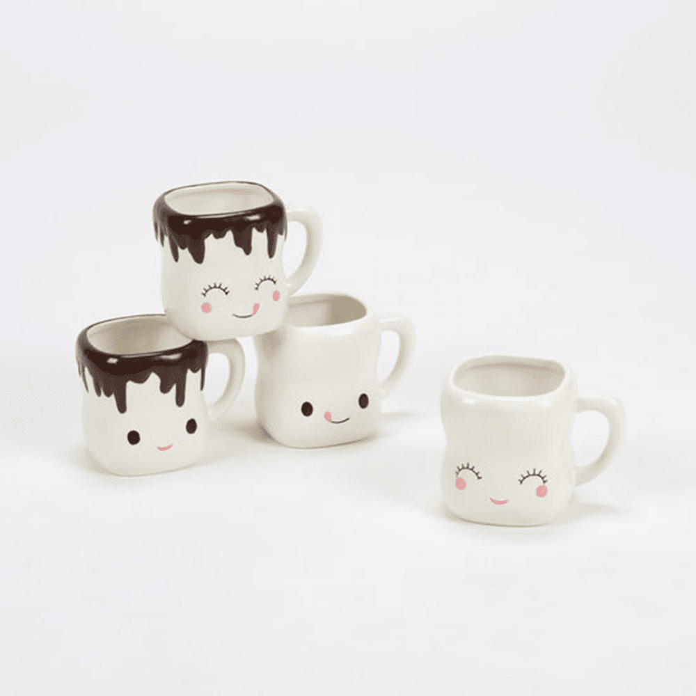 Marshmallow Mug w/ Handle - 4 Style Options
