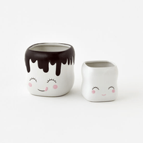 Marshmallow Planters - Set of 2, Shop Sweet Lulu