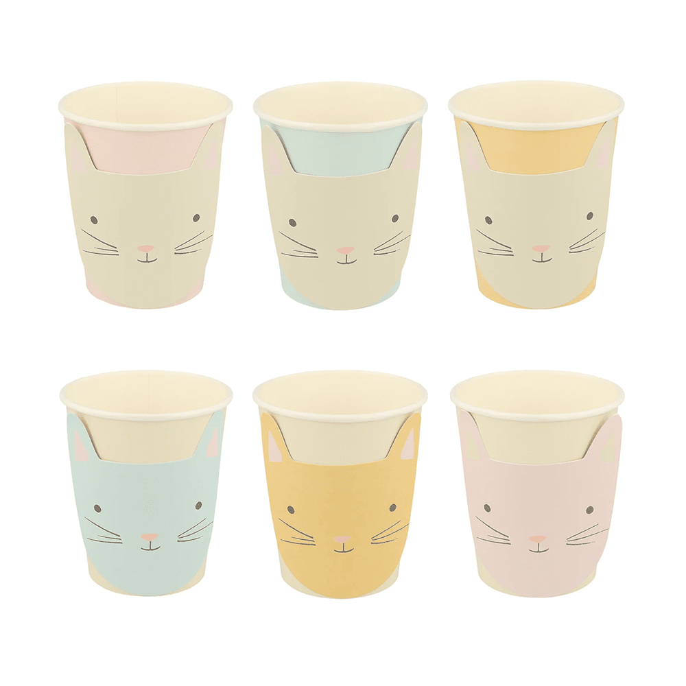Meri Meri Cute Kitten Cup Set, Shop Sweet Lulu
