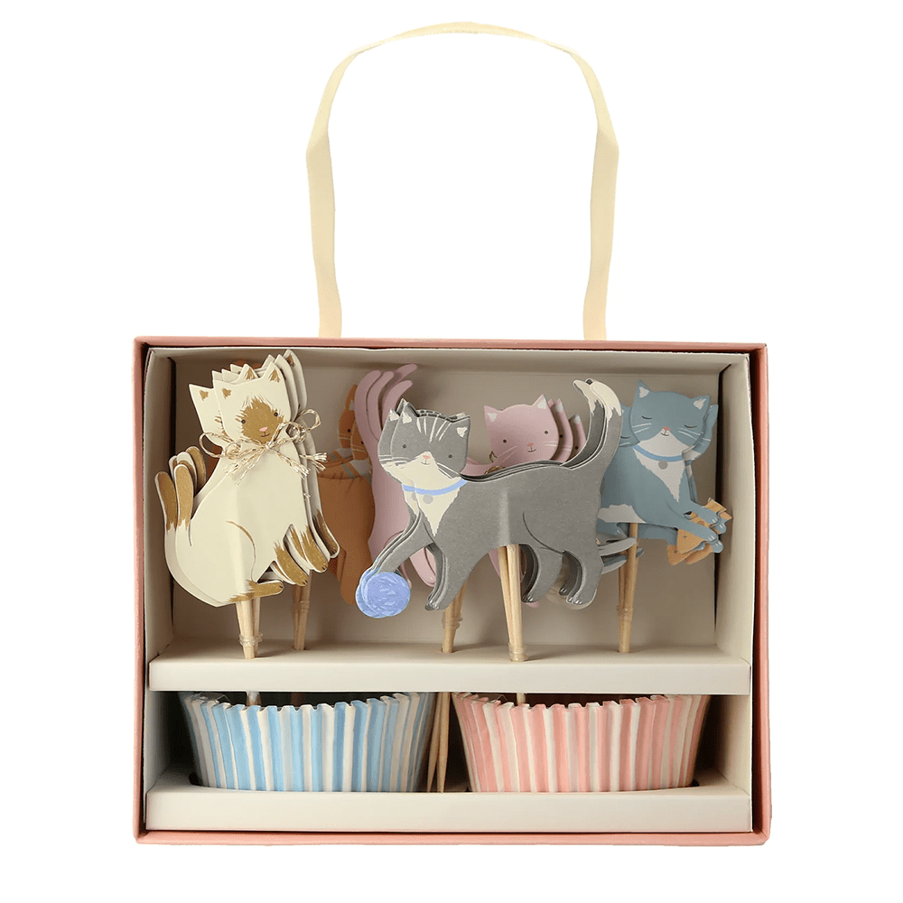 Meri Meri Cute Kitten Cupcake Kit, Shop Sweet Lulu