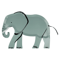 Meri Meri Elephant Plates, Shop Sweet Lulu