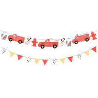 Meri Meri Fire Truck Garland, Shop Sweet Lulu