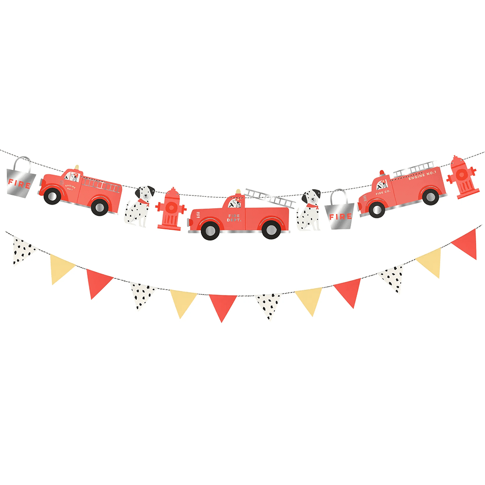 Meri Meri Fire Truck Garland, Shop Sweet Lulu