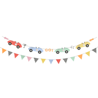 Meri Meri Race Cars Garland, Shop Sweet Lulu