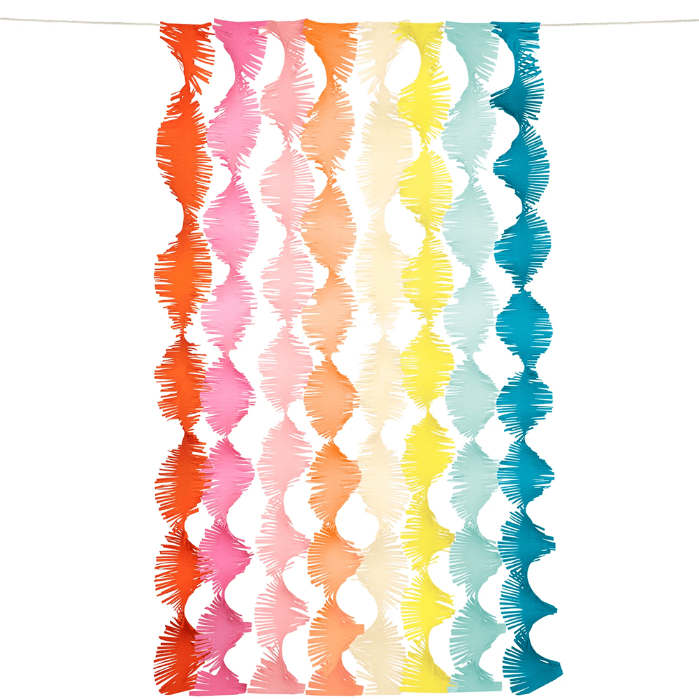 Meri Meri Rainbow Twisty Fringe Backdrop, Shop Sweet Lulu