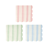 Meri Meri Ticking Stripe Small Napkins, Shop Sweet Lulu