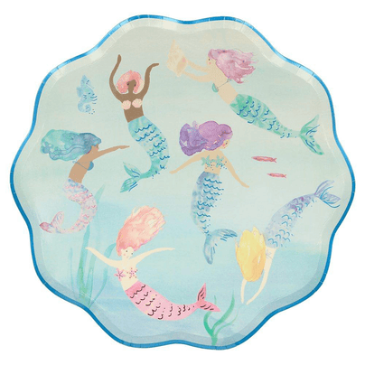 Mermaids Swimming Plates, Shop Sweet Lulu