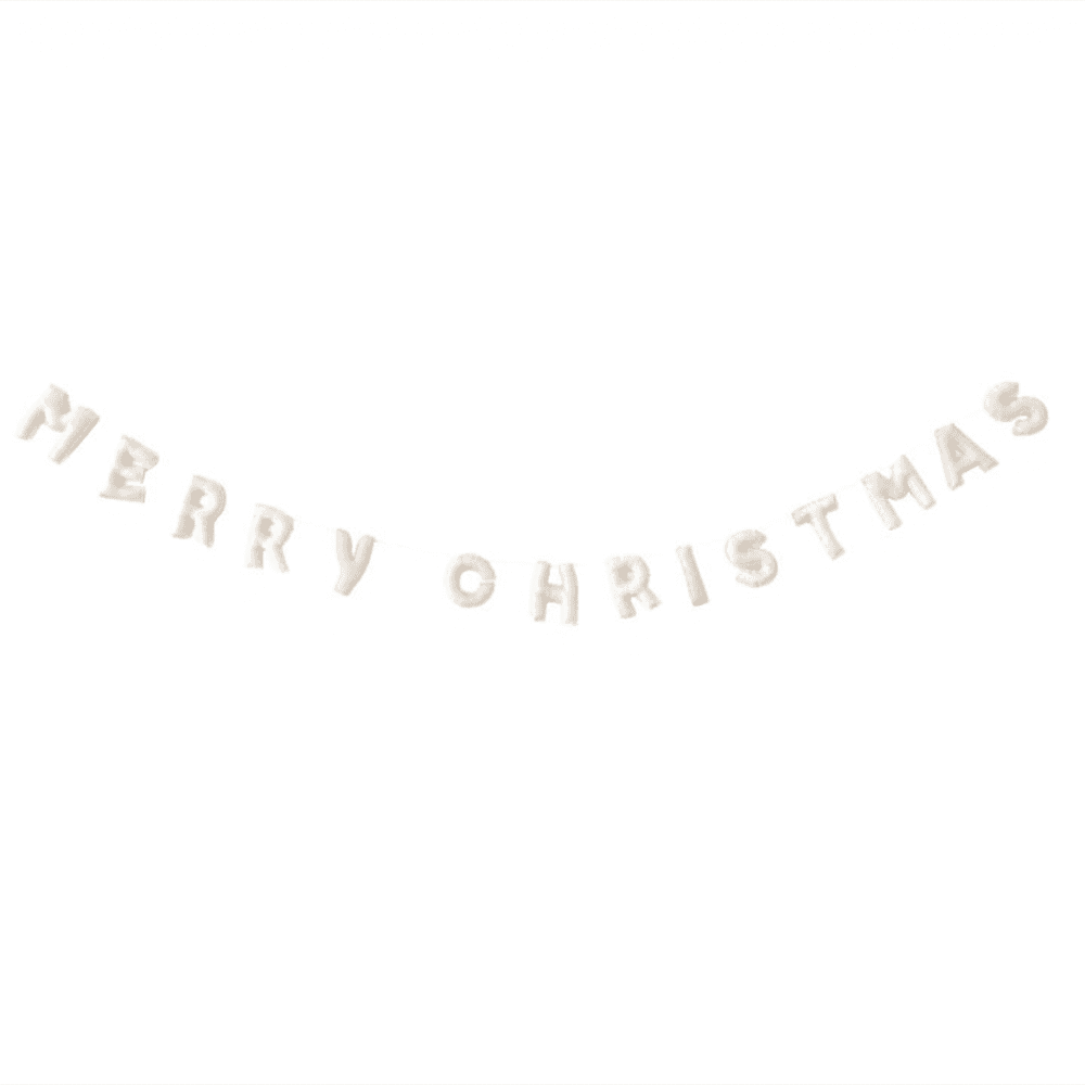 Merry Christmas Wool Felt Garland, Shop Sweet Lulu