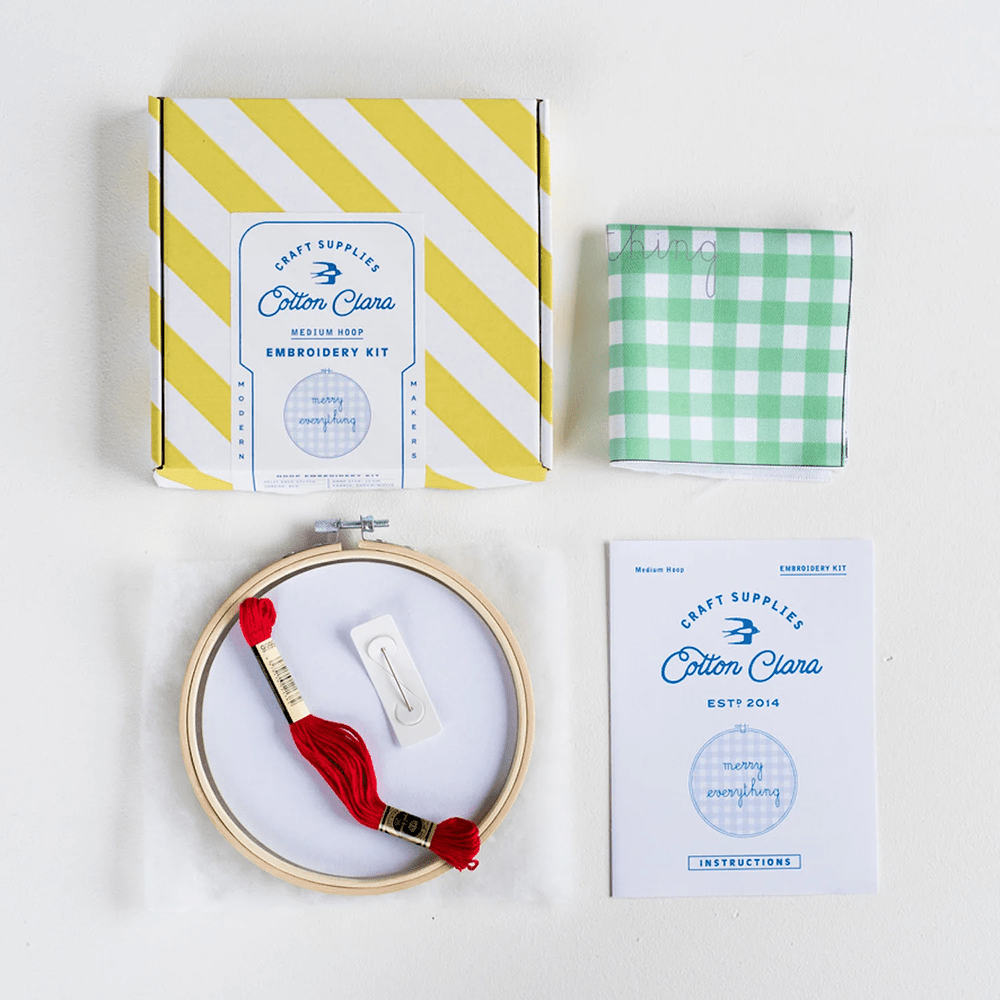 Merry Everything DIY Embroidery Kit, Shop Sweet Lulu