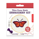 Mini Butterfly Cross Stitch Embroidery Kit, Shop Sweet Lulu