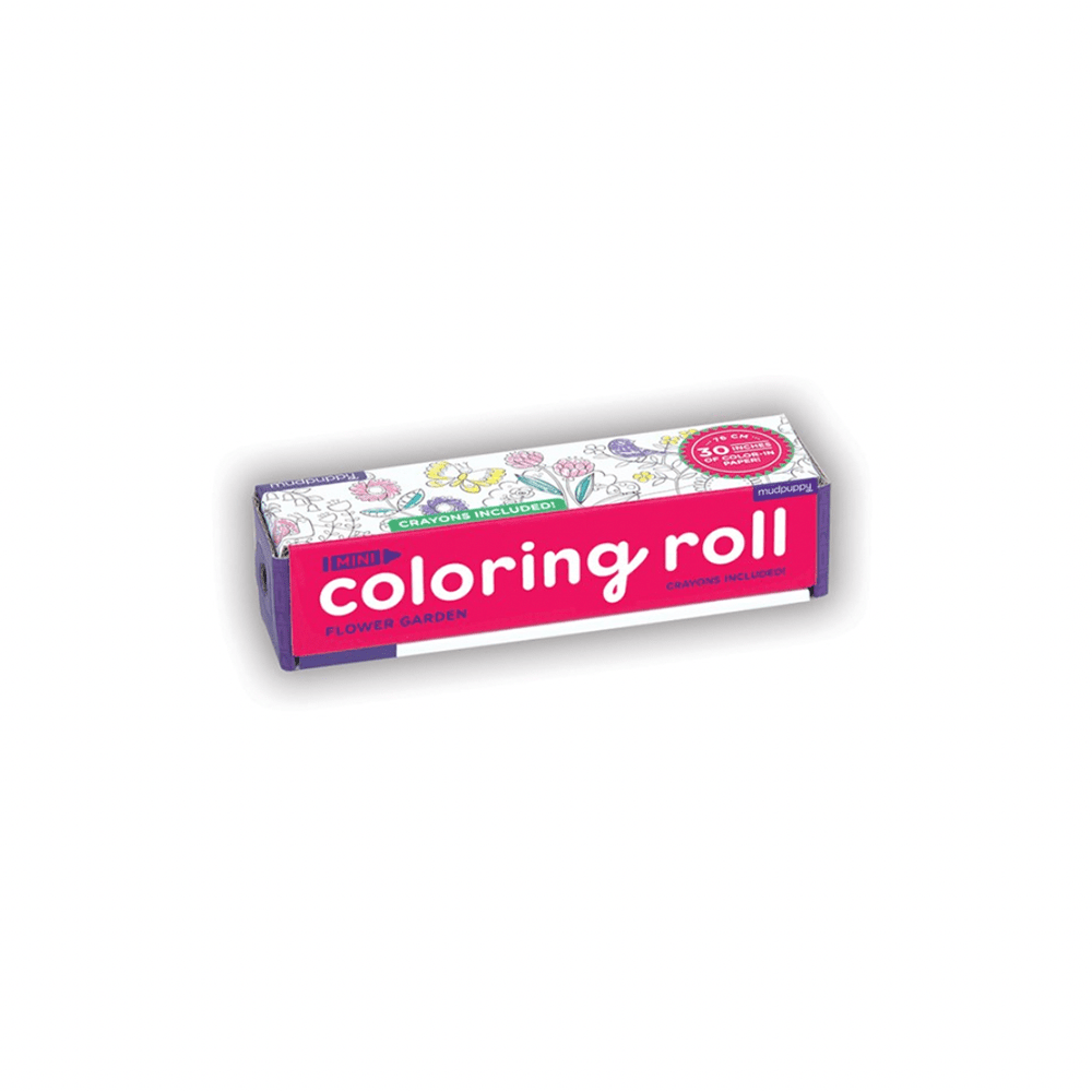 Mini Coloring Roll - Flower Garden, Shop Sweet Lulu