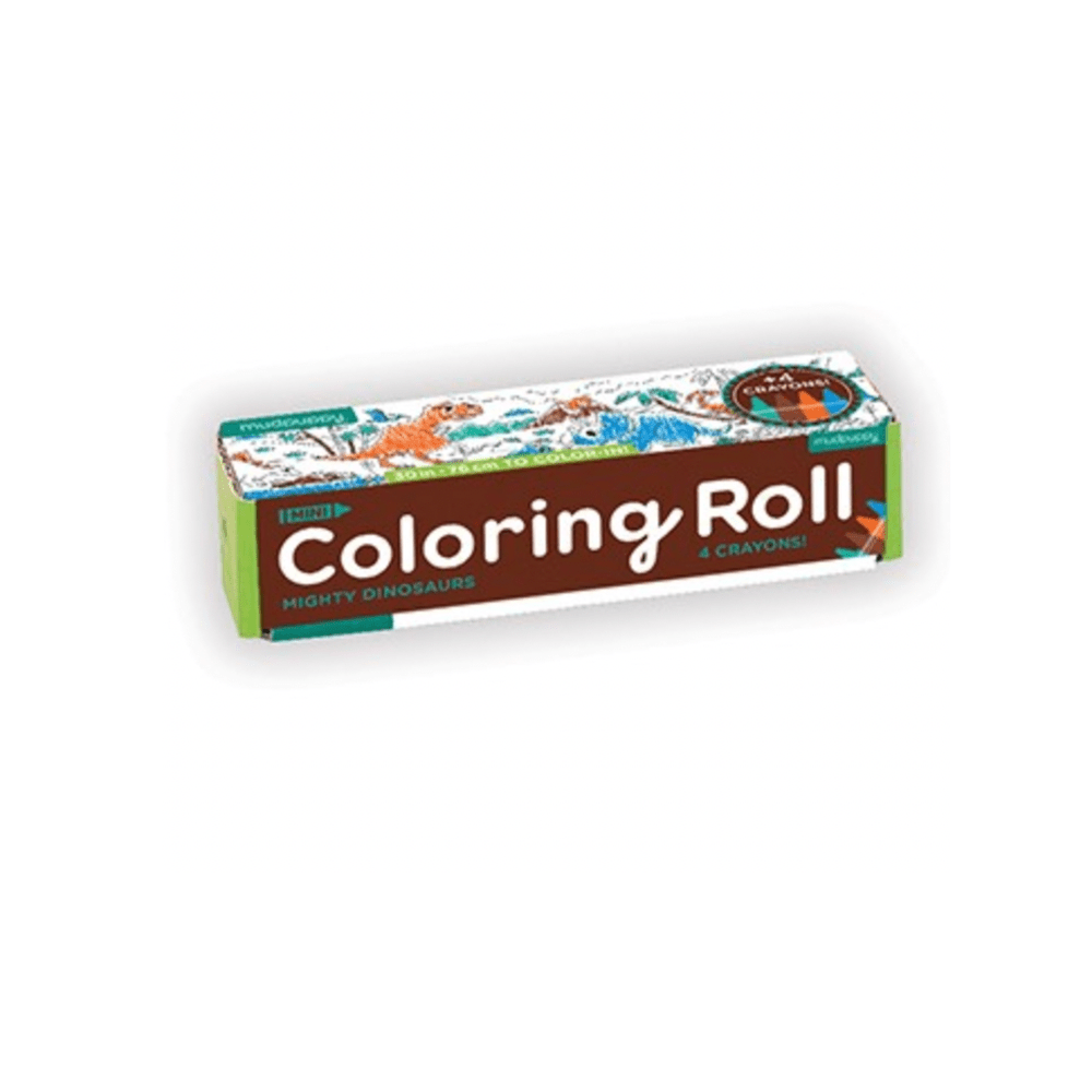 Mini Coloring Roll - Mighty Dinosaurs – Shop Sweet Lulu