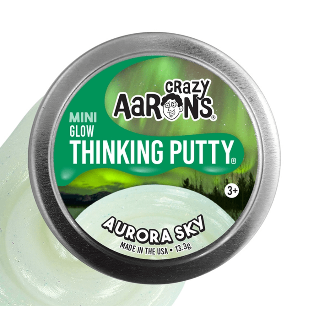 Mini Glow Thinking Putty - Aurora Sky, Shop Sweet Lulu