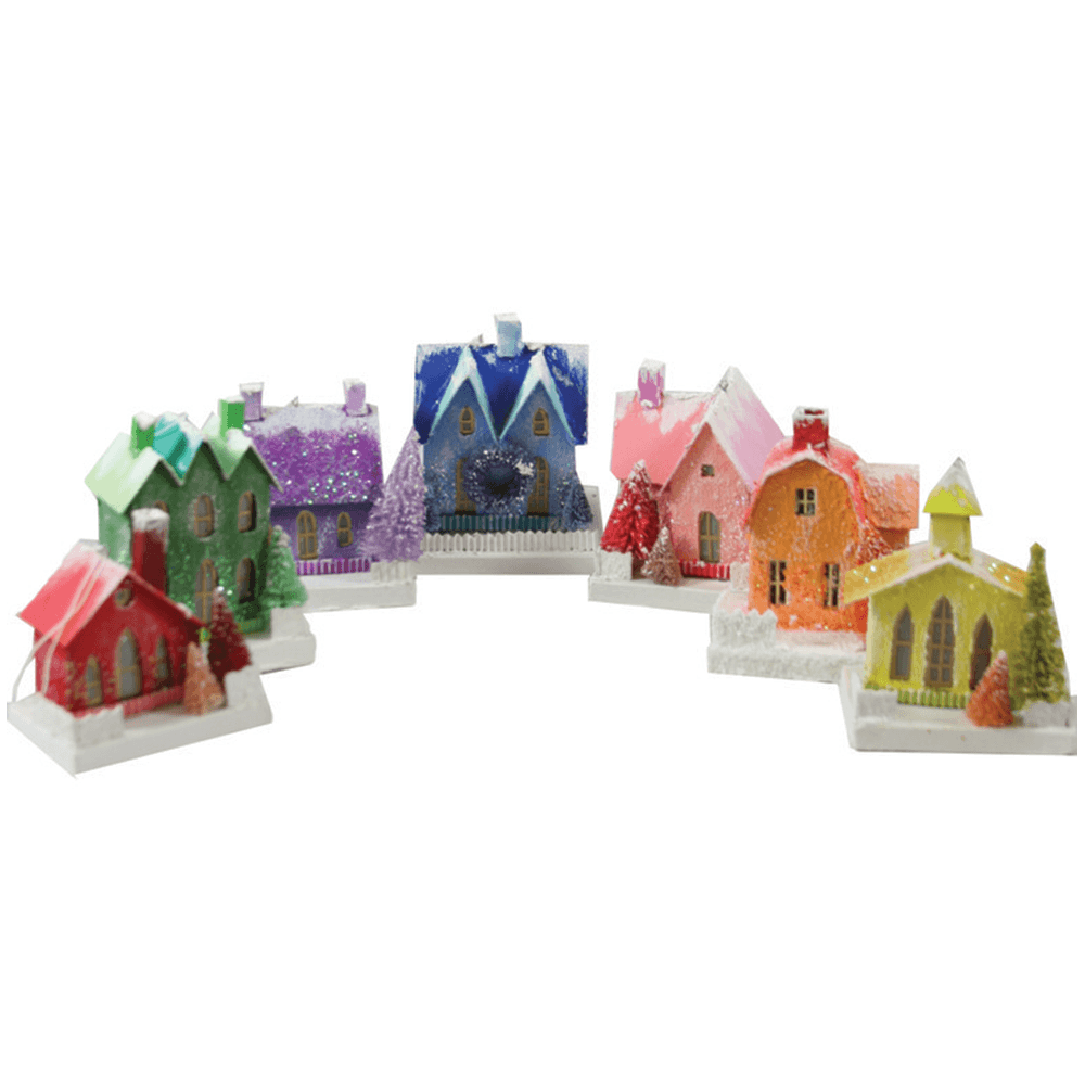 Mini Holiday Spectrum House - 7 Color Options, Shop Sweet Lulu