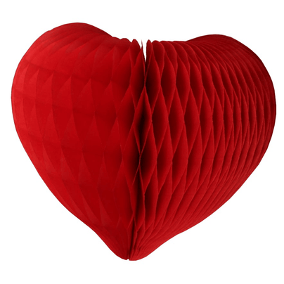 Honeycomb Heart, Red - 2 Size Options, Shop Sweet Lulu