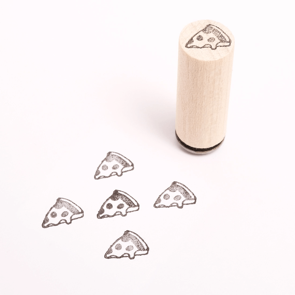 Mini Rubber Stamp - Pizza Slice, Shop Sweet Lulu
