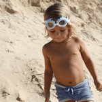 Mini Swim Goggles, Shark Tribe - Khaki, Shop Sweet Lulu