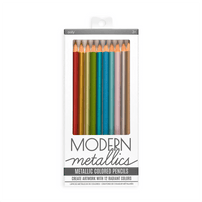 Modern Metallics Colored Pencils - Set of 12, Shop Sweet Lulu