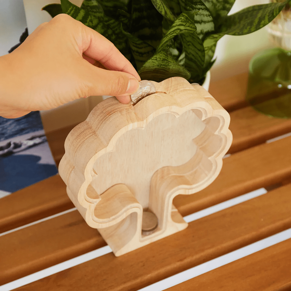 money tree bank Kikkerland