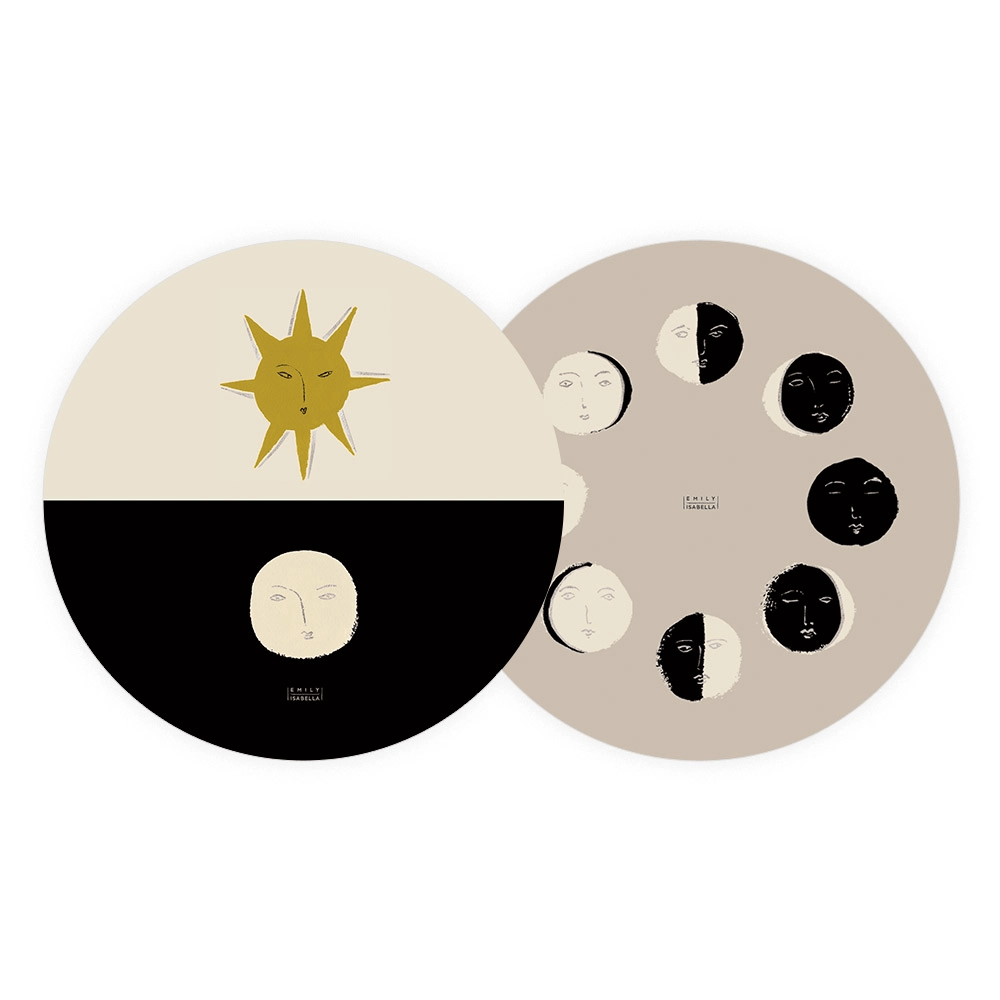 Moon Phases Coaster Set, Shop Sweet Lulu