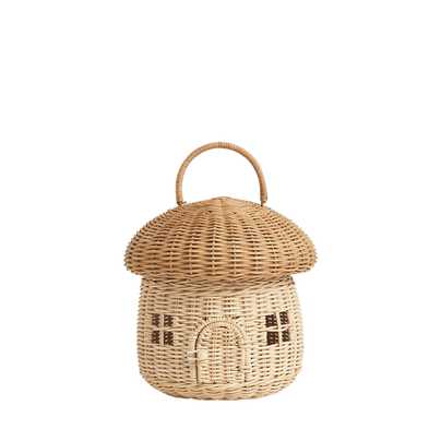 Mushroom Basket - Natural, Shop Sweet Lulu
