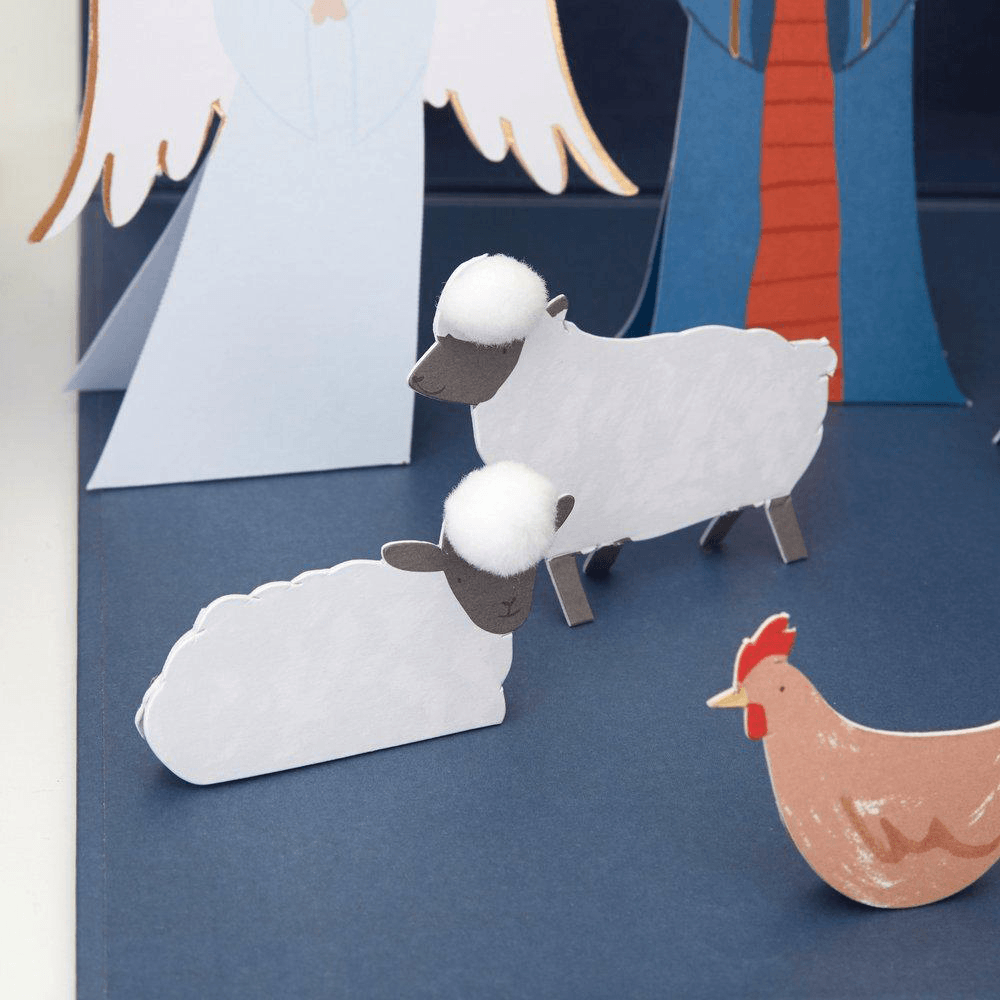 Nativity Paper Craft Advent Calendar, Shop Sweet Lulu