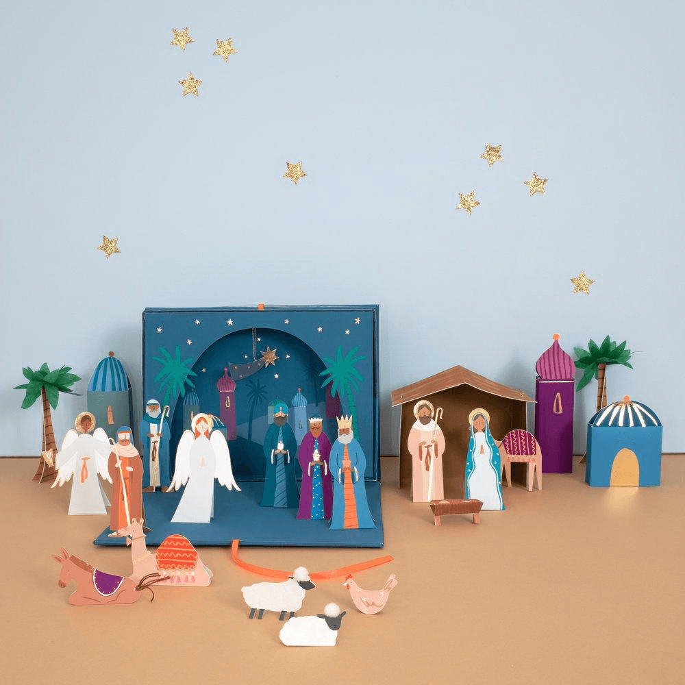 Nativity Paper Craft Advent Calendar, Shop Sweet Lulu